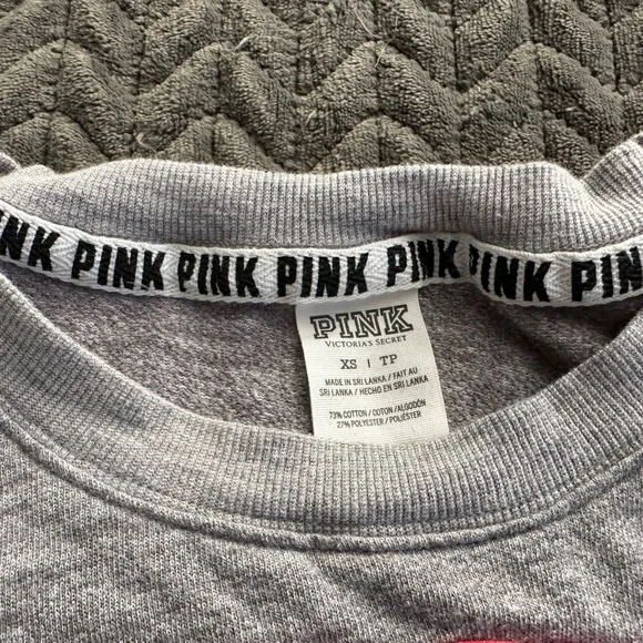 Pink! | long sleeve varsity top - Picture 3 of 5